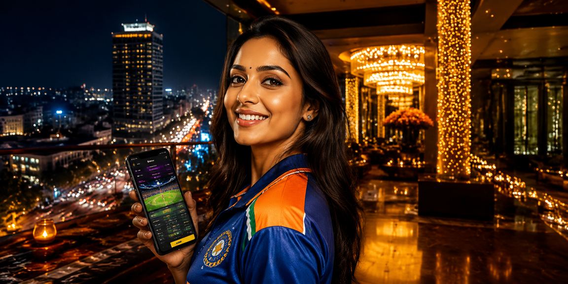 Excited cricket fans gathering for an IPL night match